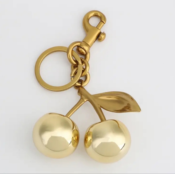 CHERRY KEYCHAIN BAG CHARMS π - Picture 4 of 15